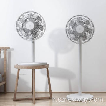 Mijia Smart Standing Standing Fan 2 Ventilateur électrique rechargeable